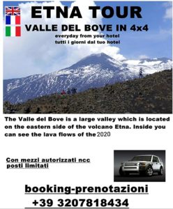 Valle del bove Etna