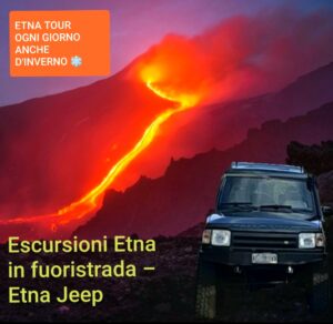 Escursioni Etna in fuoristrada 